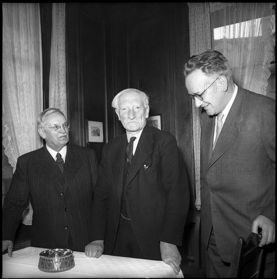 Emil Klöti and Lord Beveridge 1951