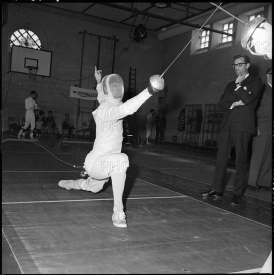 Epee Swiss Championship 1962: Walter Baer