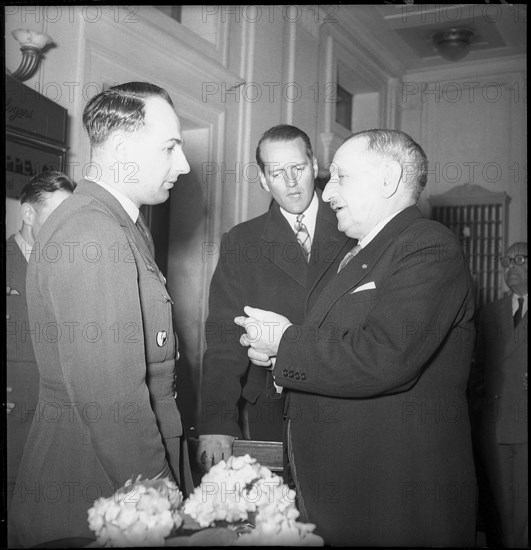 Albert Devèze in Geneva, 1950