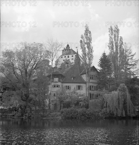 Werdenberg Castle, around 1956