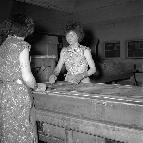 Hat factory, milliner supplier, La Moderna, Giubiasco, around 1955