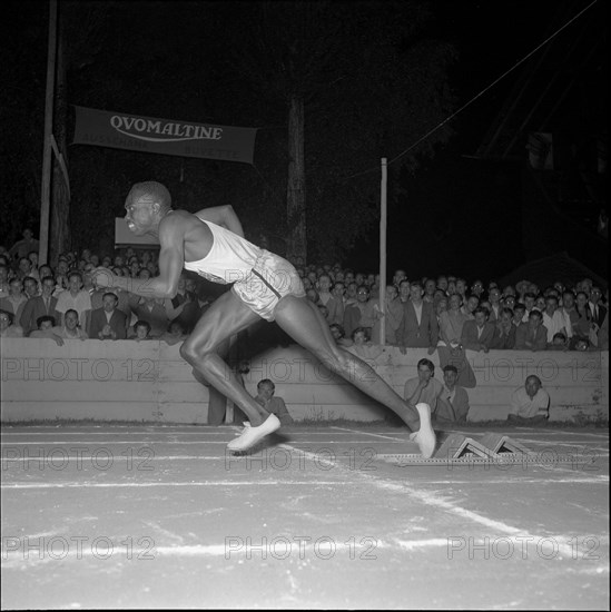 George Rhoden, Jamaican 400m sprinter, ca. 1951