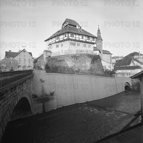 Frauenfeld Castle, around 1959