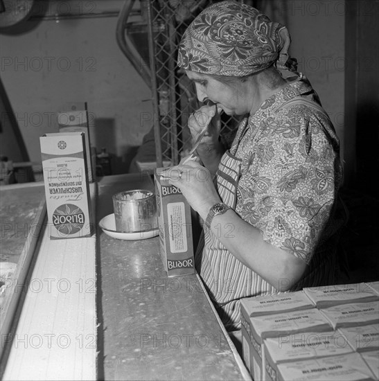 Blidor soap factory Langnau 1953