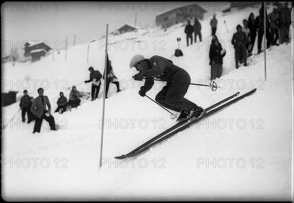 Ski WCH Aspen 1950, slalom: Zeno Coló, Italy