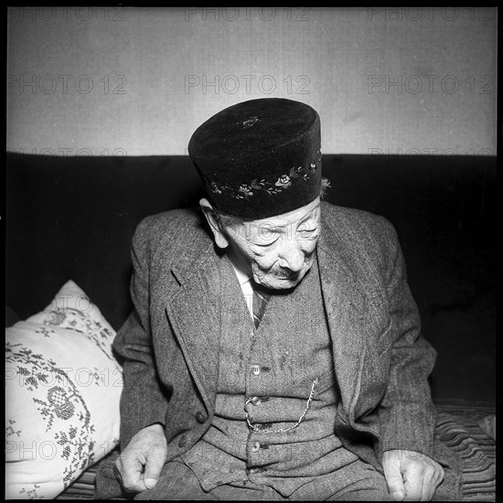 Centenarian Josef Jud, Zurich 1951