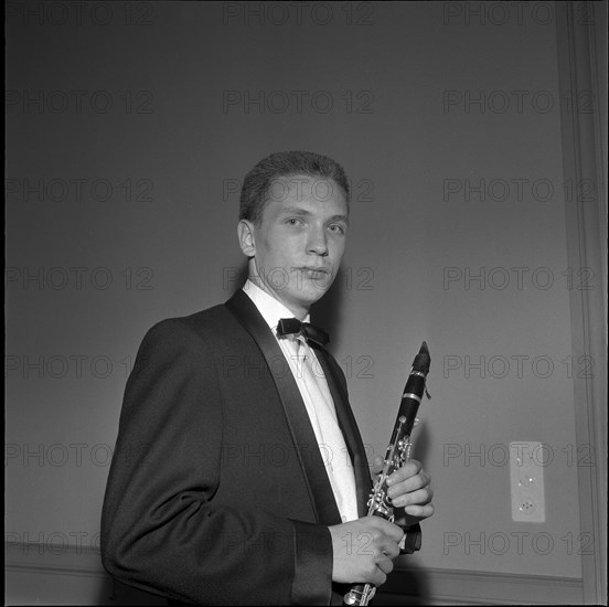 Peter Rieckhoff, clarinettist, ca. 1960