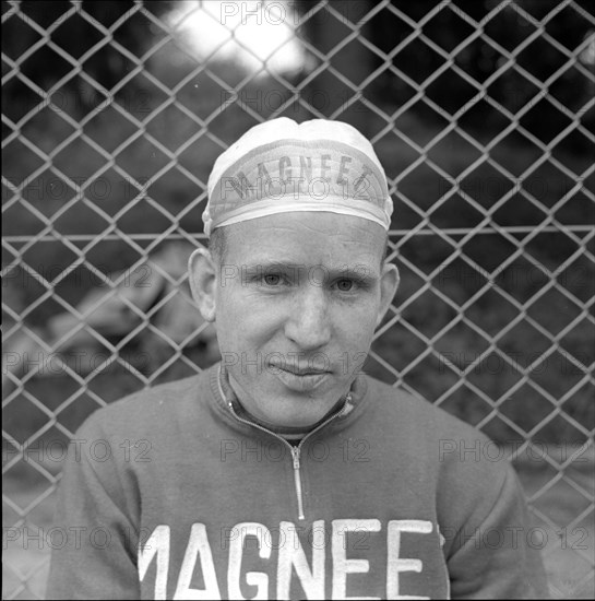 Piet van Est, Dutch cyclist, ca. 1960