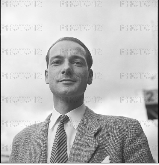 Journalist Jean-Jacques Chouet, Geneva ca. 1950