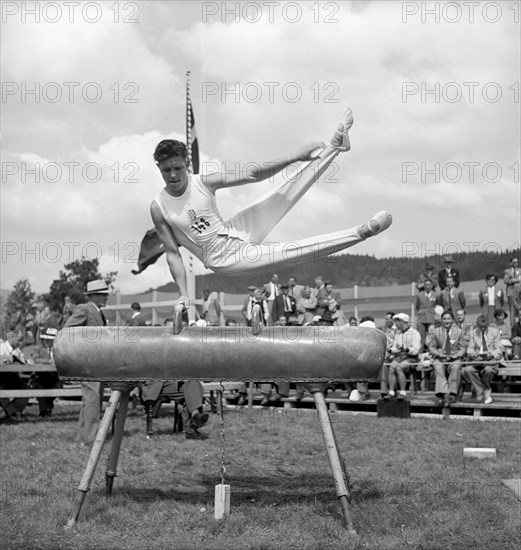 Eduard Thomi, gymnast 1956