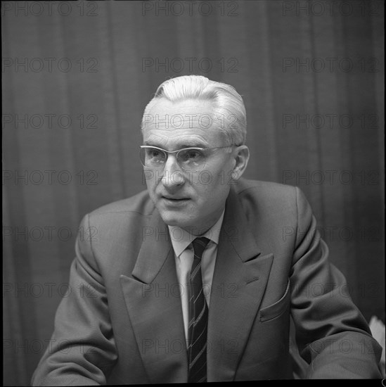 Dr. Hans Aeppli, director of the National Bank. 1960