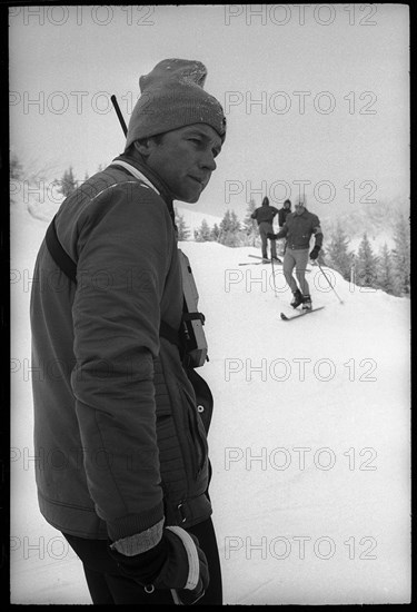 Hans Jäger, Trainer swiss ski, Wengen 1972