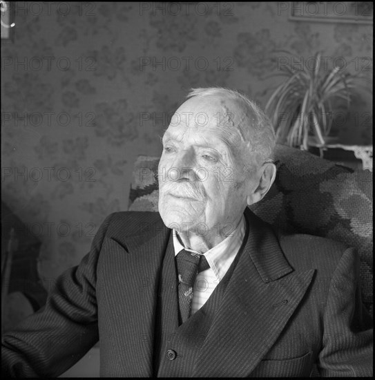 Ulysse Junod, former district judge (1856-1957), Lausanne 1956