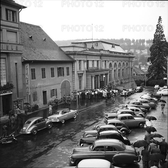 Session of the local council in Zürich 1946