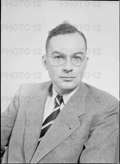 Prof. Dr. Gerold Walser, Berne 1953