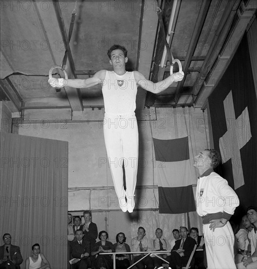 Eduard Thomi, gymnast 1956