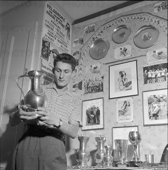 Willy Trepp, race cyclist 1957