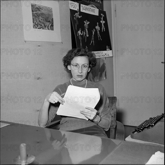 Lilo Thelen, Radio employee 1957