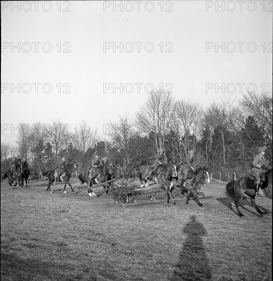 Dragoon squadron 9, Chevenez (Ajoie, Jura) ca. 1940