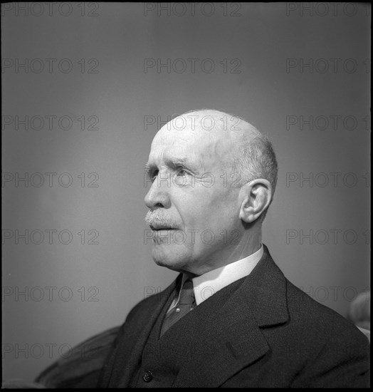 Former diplomat Dr. Prof. h.c. Albert Junod, Zurich 1945