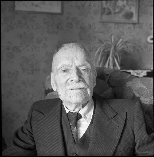 Ulysse Junod, former district judge (1856-1957), Lausanne 1956