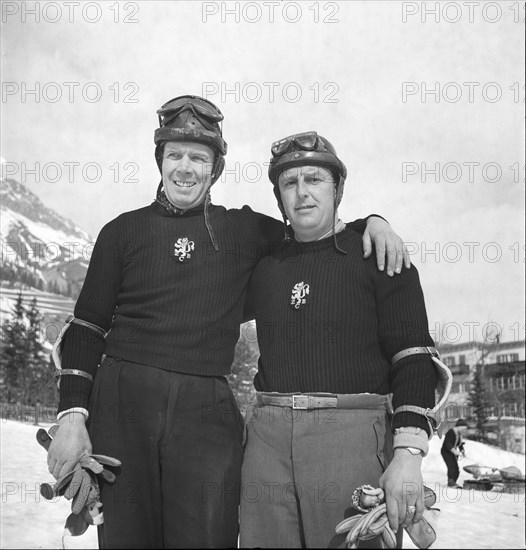 Franz Kapus and Hans Bolli, 1949