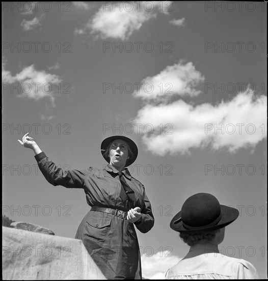 Lady Baden-Powell around 1945