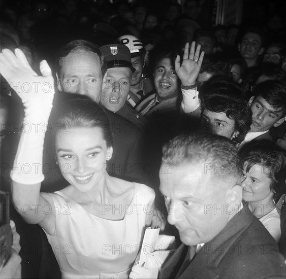 Audrey Hepburn, Mel Ferrer, 1959