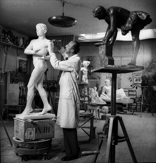 Hermann Hubacher, Sculptor