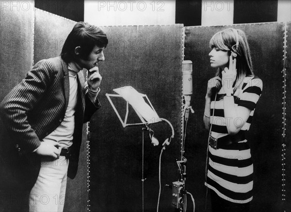 Udo Jürgens and Françoise Hardy, 1969