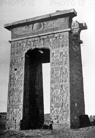 Entranceway of a Pylon at Karnak