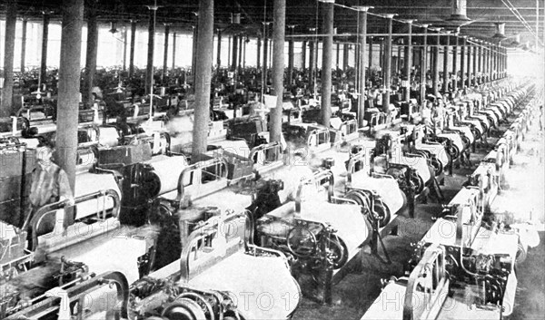 Cotton Weaving Room