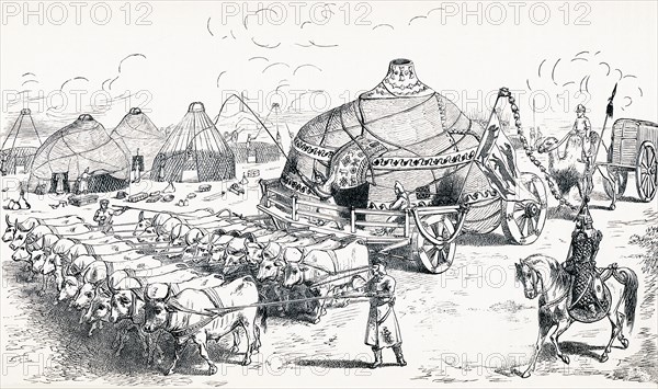 Tartar Huts and Wagons