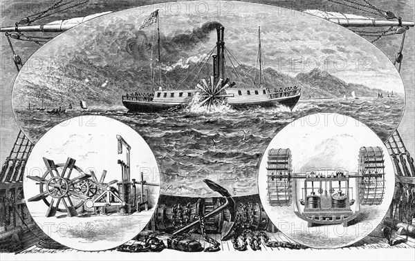 Fulton's First Steamboat