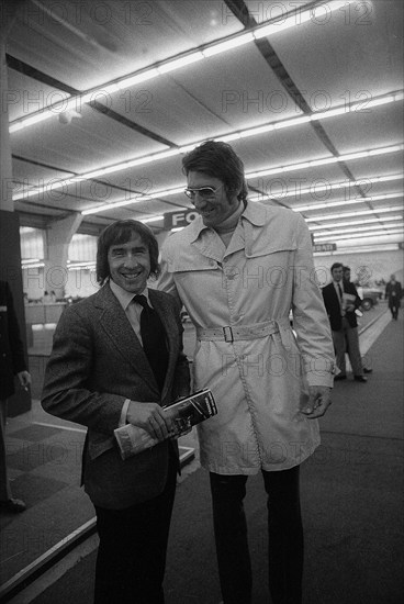 Jackie Stewart, Edi Hubacher, Autosalon 1972.