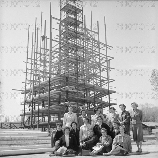 Vlnr hinten (back row from left to right): Held, Scholly, Abegg, Lanners, Rufer, Reimmann; Mitte (centre): Fuhrimann, Trudinger, Billeter, Cordes, Bitterli; vorne (front row): Judin, Burckhardt, Hubacher, Schnitter.