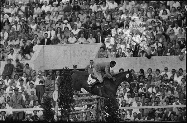 Olympic Games Rome 1960: Raimondo d'Inzeo and Posilippo.