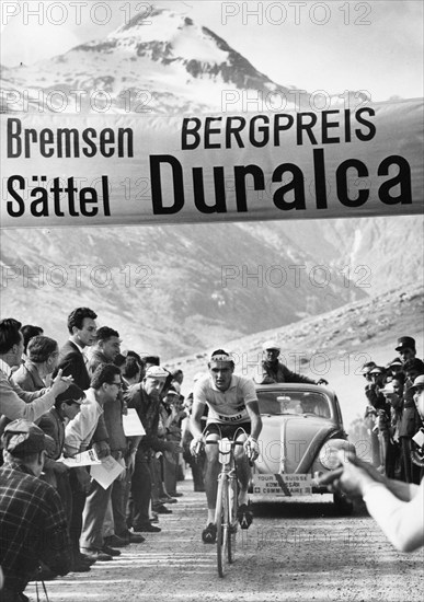 Tour de Suisse 1959: Winner Hans Junkermann.