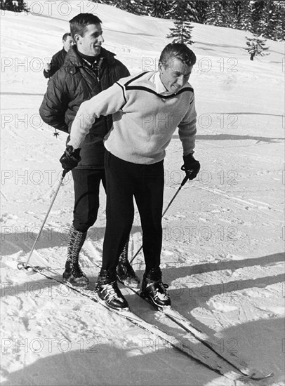 Tom Simpson and Jacques Anquetil, 1966.