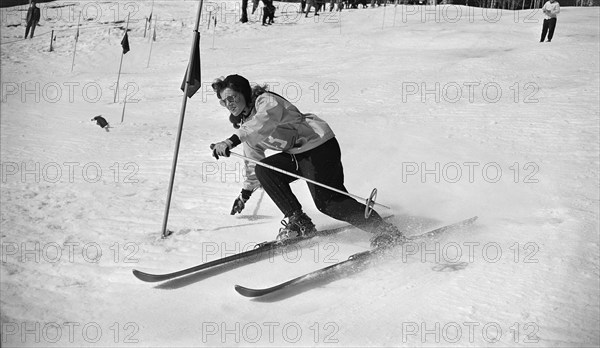 Francine Eternod around 1949.