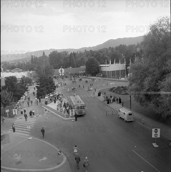 SAFFA fair entrance, 1958.