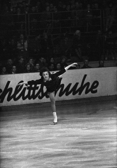 Figure Skating Championships Berlin 1961: Franzi Schmidt.