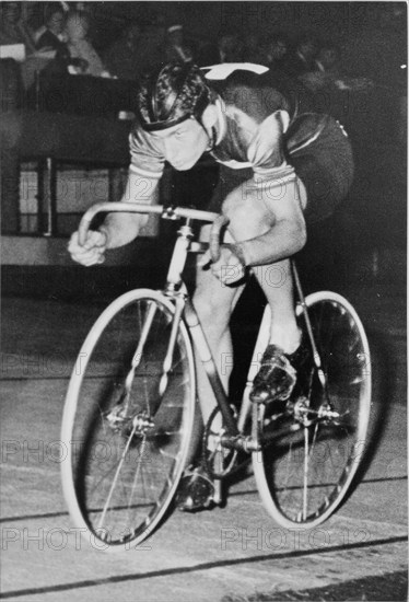 Cycling World Championship, Amsterdam, 1959: Willy Trepp.