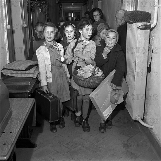 Christmas party, old peoples home Herrliberg 1952.