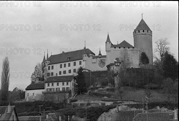 Lucens Castle, 1971.