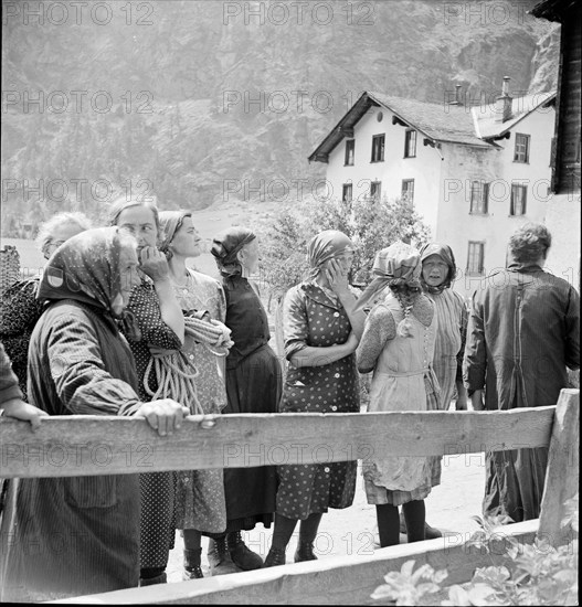 Mountain accident at the Mischabel in the Valais 1941 claimed three lives.