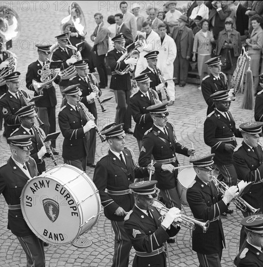 International Military Music Meeting, Zurich 1965.