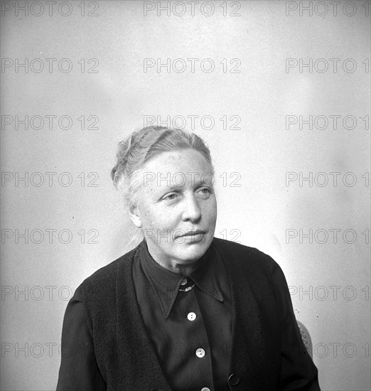 Anna von Segesser, ca. 1947.