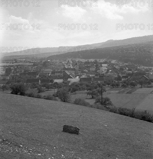 Chevenez, Berner Jura, around 1950.