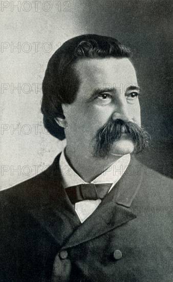 John Alexander Logan (1826 –1886) was an American soldier and politician. He served in the Mexican–American War and was a general in the Union Army in the American Civil War. He served the state of Illinois as a state Representative, a Congressman, and a U.S. Senator and was an unsuccessful candidate for Vice President of the United States with James G. Blaine in the election of 1884.